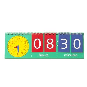 EDX Education – Flip Chart – Tell Time – Demo – 1pcs