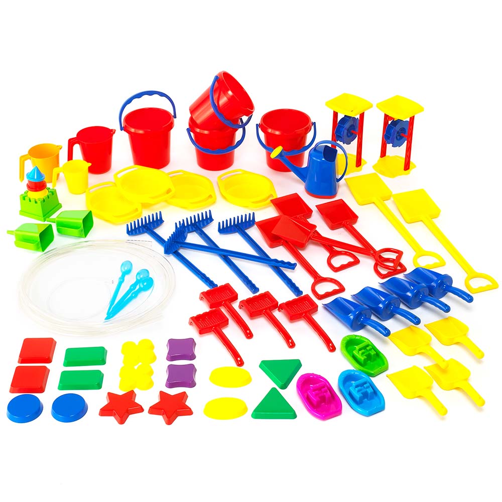 EDX Education – Sand and Water Play – Classroom Set 66pcs