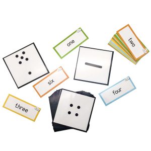 Greenbean – Number Dot Cards English