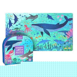 Mideer – Gift Box Puzzle – Wonderful Ocean – 104pcs