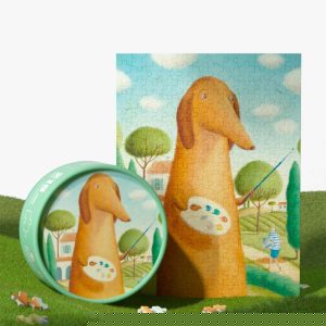 Mideer – Pocket Series Mini Puzzle – Wild Artist – 216pcs