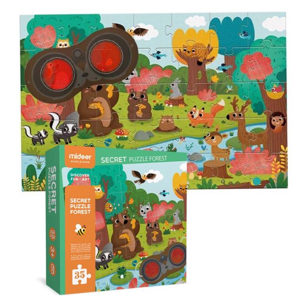 Mideer – Puzzle Secret – Forest – 35pcs